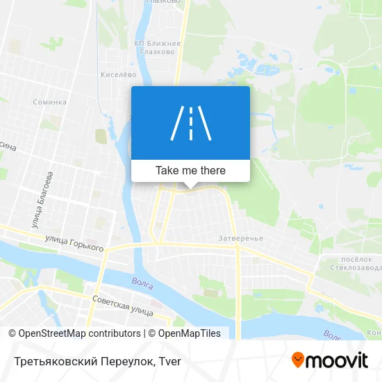 Третьяковский Переулок map