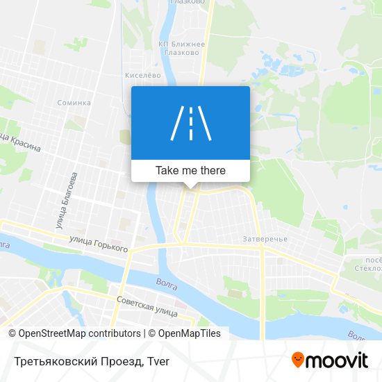Третьяковский Проезд map