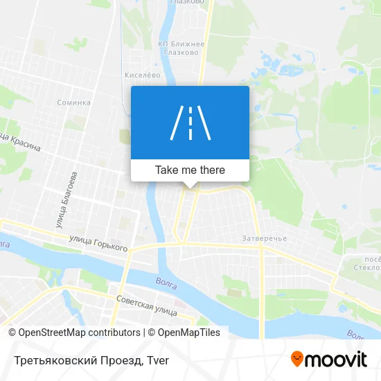 Третьяковский Проезд map