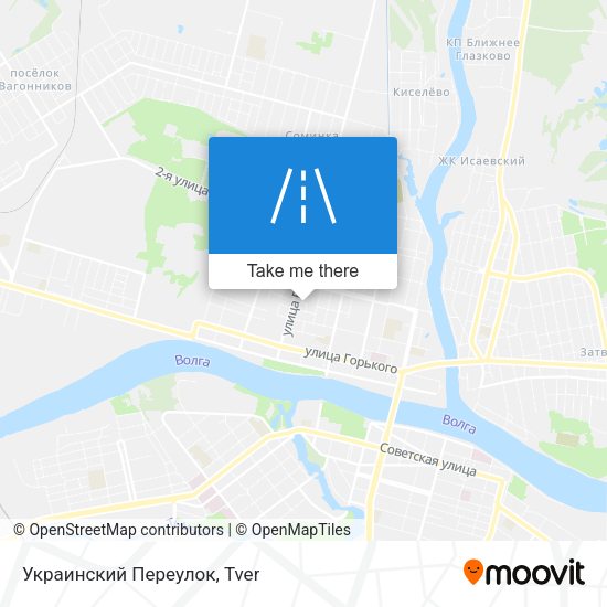 Украинский Переулок map