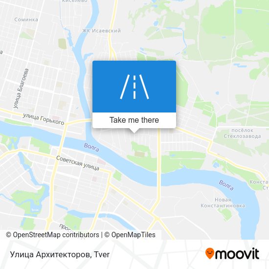 Улица Архитекторов map