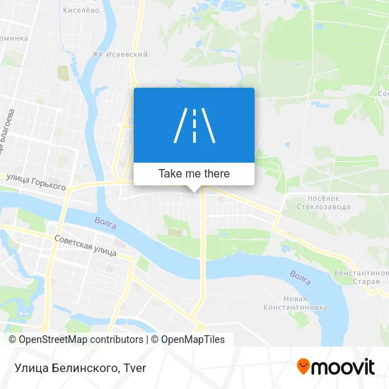 Улица Белинского map