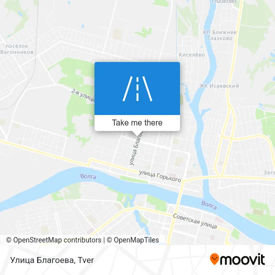 Улица Благоева map