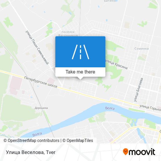 Улица Веселова map