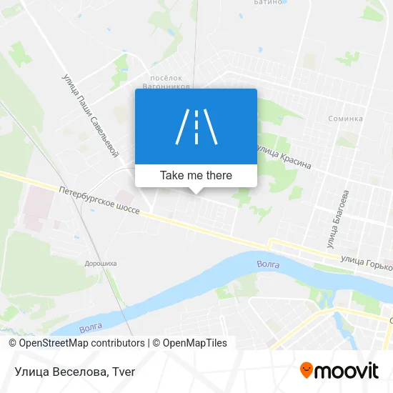 Улица Веселова map