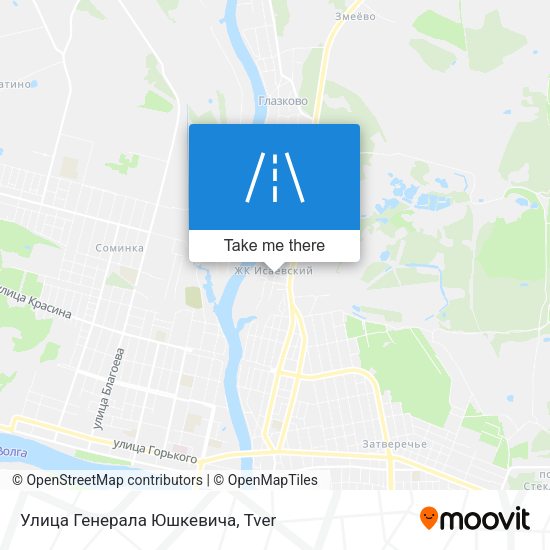 Улица Генерала Юшкевича map