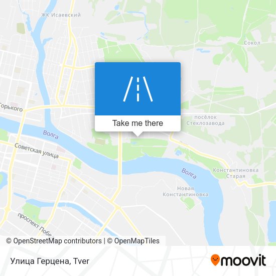 Улица Герцена map