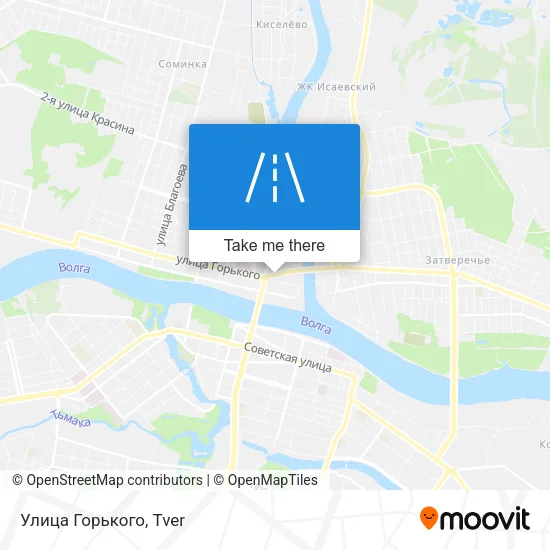 Улица Горького map