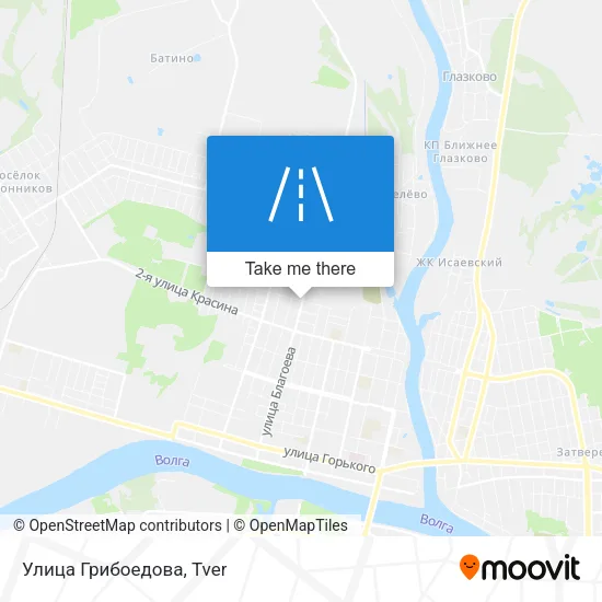 Улица Грибоедова map