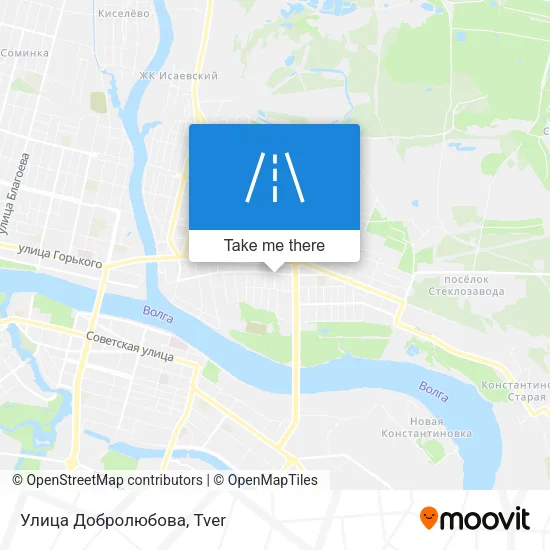 Улица Добролюбова map