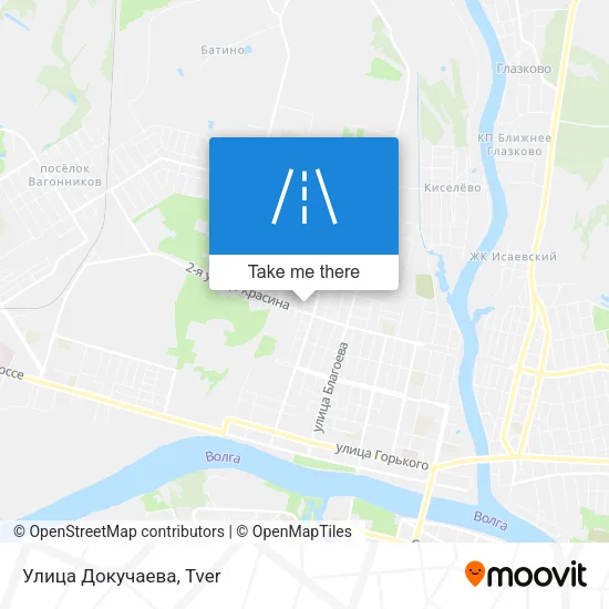Улица Докучаева map