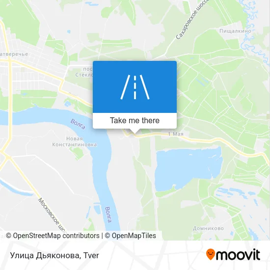 Улица Дьяконова map