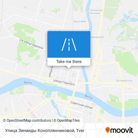 Улица Зинаиды Коноплянниковой map