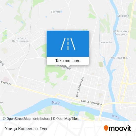 Улица Кошевого map
