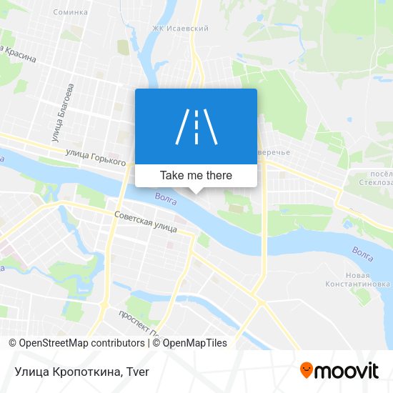 Улица Кропоткина map