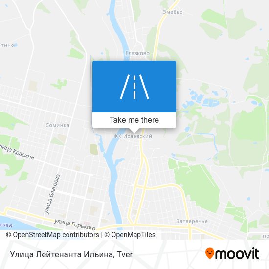 Улица Лейтенанта Ильина map