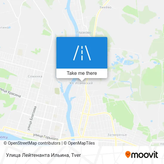 Улица Лейтенанта Ильина map