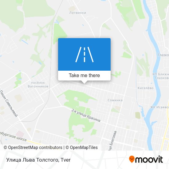 Улица Льва Толстого map