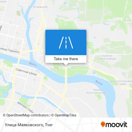 Улица Маяковского map