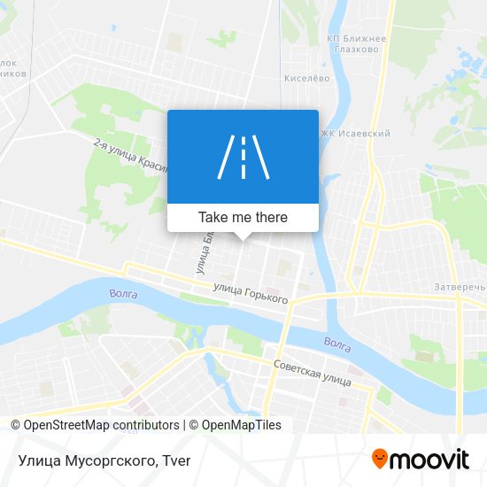Улица Мусоргского map