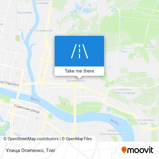 Улица Осипенко map