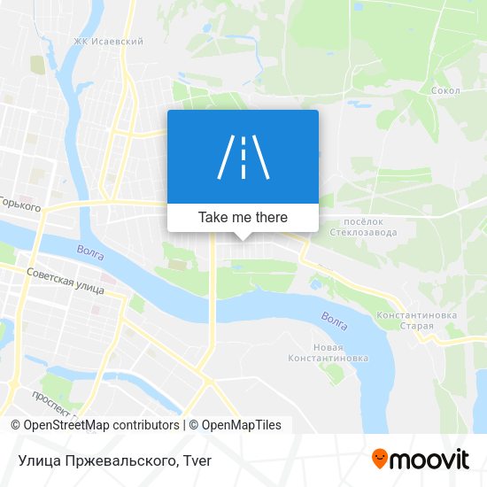 Улица Пржевальского map