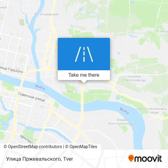 Улица Пржевальского map