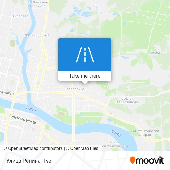 Улица Репина map