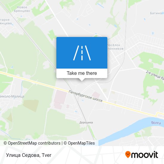 Улица Седова map