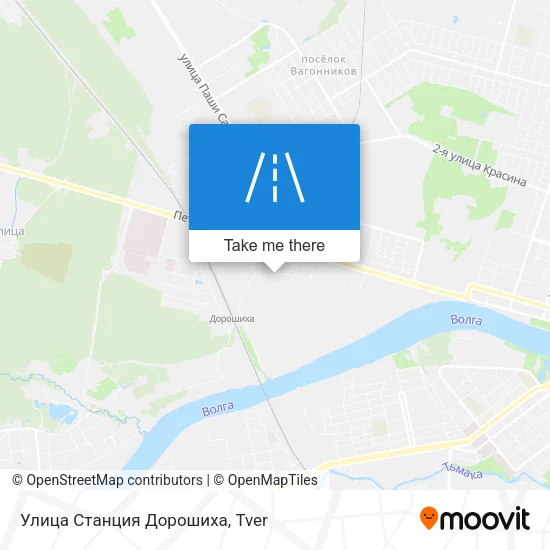 Улица Станция Дорошиха map