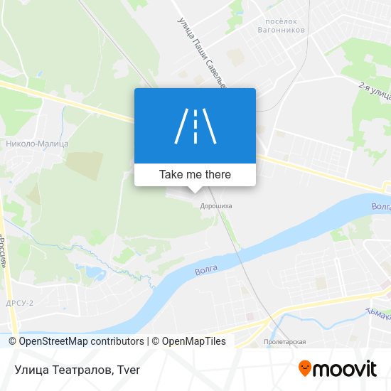 Улица Театралов map