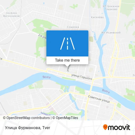 Улица Фурманова map