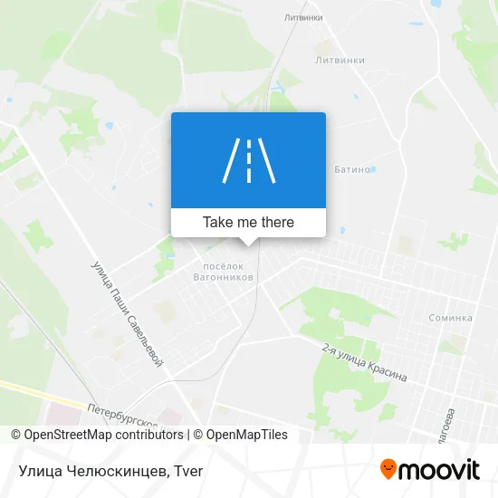 Улица Челюскинцев map
