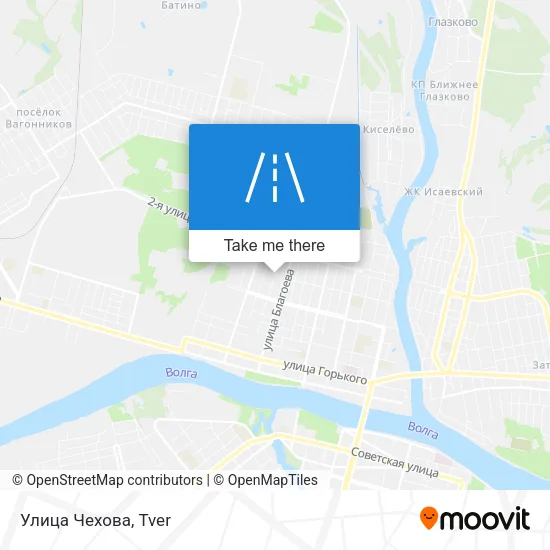 Улица Чехова map