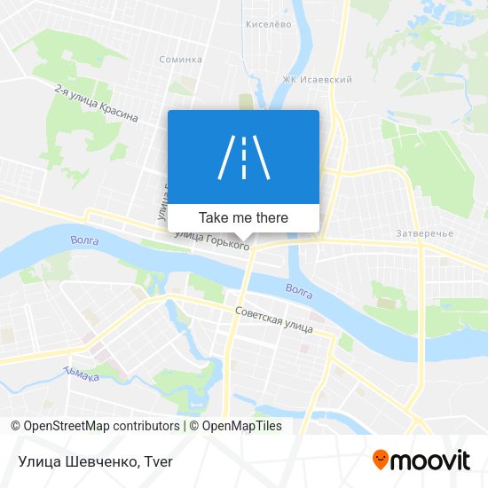 Улица Шевченко map