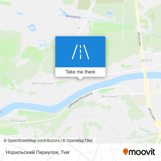 Норильский Переулок map