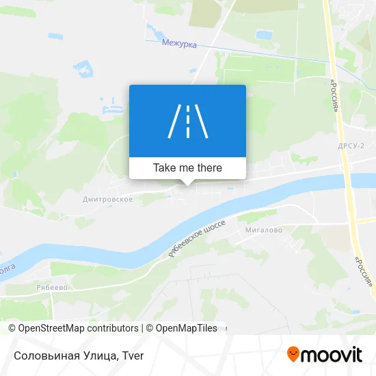 Соловьиная Улица map