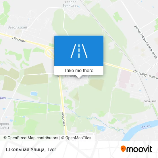 Школьная Улица map