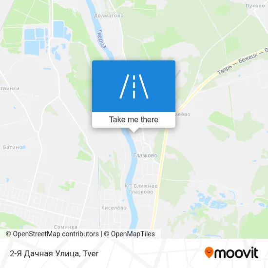 2-Я Дачная Улица map