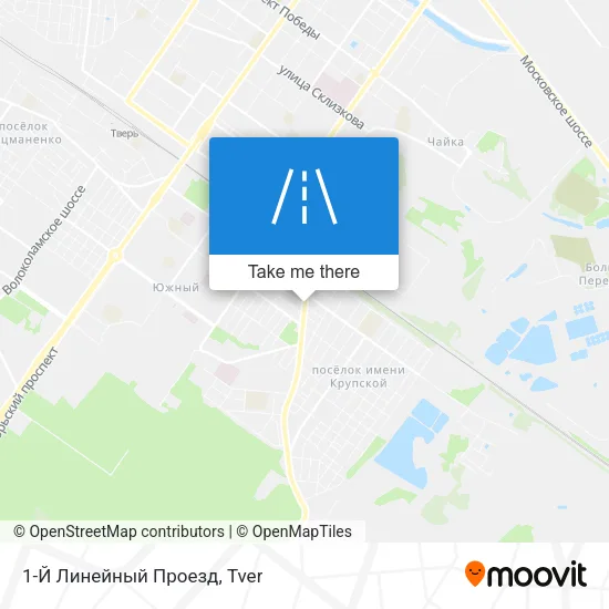 1-Й Линейный Проезд map