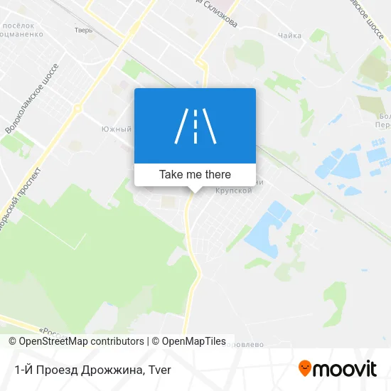 1-Й Проезд Дрожжина map