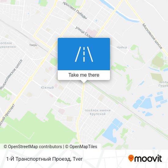 1-Й Транспортный Проезд map