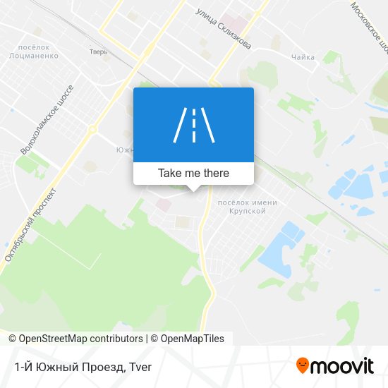 1-Й Южный Проезд map