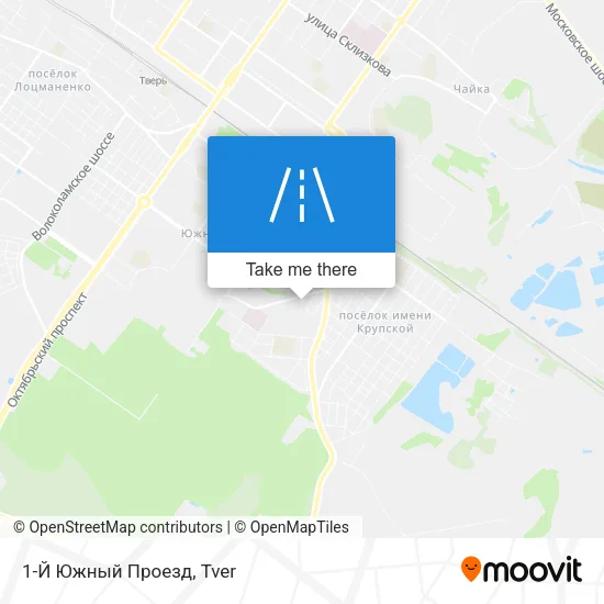 1-Й Южный Проезд map