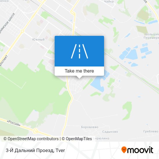 3-Й Дальний Проезд map