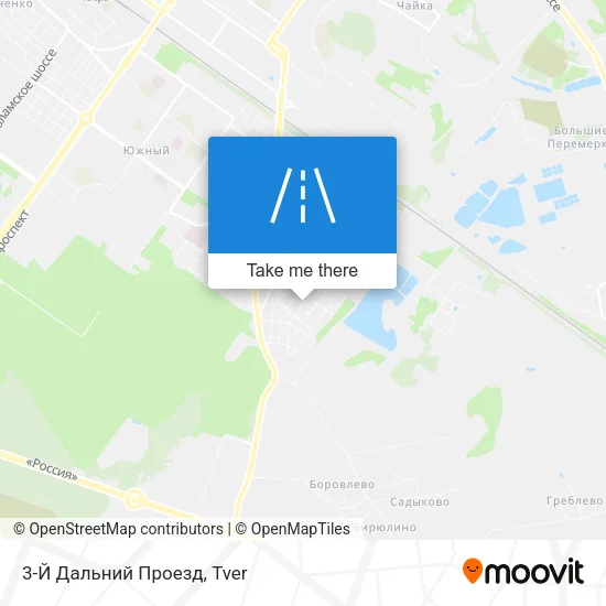 3-Й Дальний Проезд map