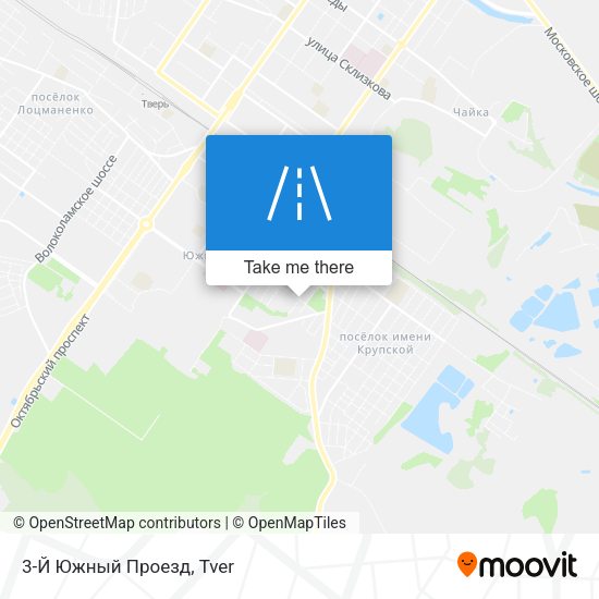 3-Й Южный Проезд map