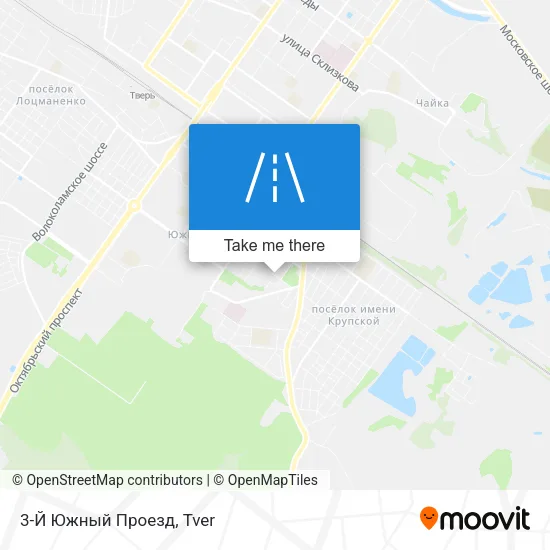 3-Й Южный Проезд map