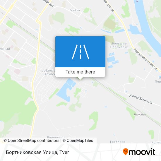 Бортниковская Улица map