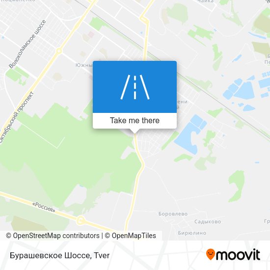 Бурашевское Шоссе map